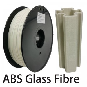 ABS Glass Fiber 3D Printer 1.75mm ABS Fiber Libament للطابعة ثلاثية الأبعاد