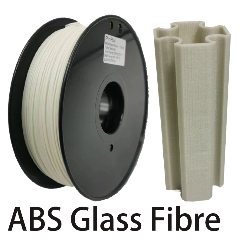ABS Glass Fiber 3D Printer 1.75mm ABS Fiber Libament للطابعة ثلاثية الأبعاد